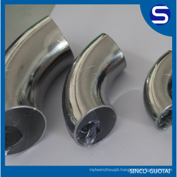 304 stainless steel sanitary 90 welded elbow bend for food grade